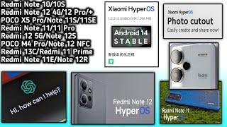 Xiaomi HyperOS India Q1 & Q2 Update/Android 14/MIUI 14 India Last/Chat GPT Assistant/Xiaomi Ai Assis