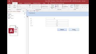 How to Sum value of fields in a ms access form with VBA