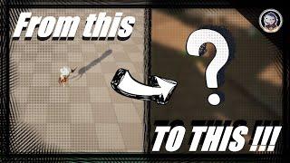 GRAPHIC OVERHAUL P.1 For my Top-down shooter + enemies waves !! unreal engine Devlog 03