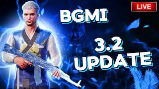 ONLY  RUSH GAME PLAY IN BGMI NEW 3.2 UPDATE ️