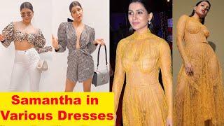 Samantha Akkineni Wearing A Various Dresses ||#samantharuthprabu ||#35mmGS ||35mm Golden Screen.