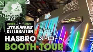 SWCE BOOTH TOUR! Hasbro Pulse Galactic Booth Tour at Star Wars Celebration 2023