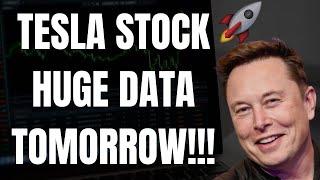  TESLA STOCK HUGE DATA TOMORROW!! TSLA, SPY, ES, NQ, QQQ, AAPL, META, AMZN, & NVDA PREDICTIONS! 