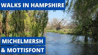 WALKS IN HAMPSHIRE at MICHELMERSH, MOTTISFONT & KIMBRIDGE [4K]