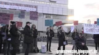 Ironische "Pro-Fleisch" Demo anlässlich des "Frische Forum Fleisch"