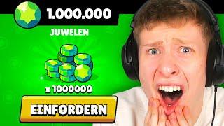 *UNGLAUBLICH* 1.000.000 GEMS *kostenlos* in BRAWL STARS bekommen (diese 2 YOUTUBER)