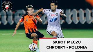 Skrót meczu: Chrobry Głogów - Polonia Warszawa