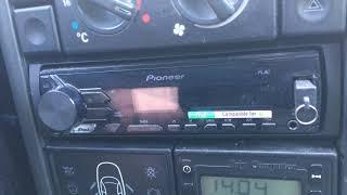 Pioneer MVH 190UI начальные настройки