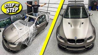 Sunroof to Carbon Roof Conversion: BMW E92 M3.