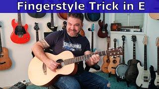 A Cool Fingerstyle Trick in the Key of E to Make You Sound Awesome