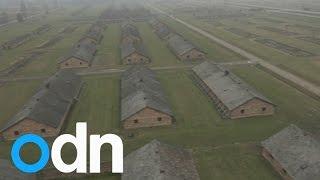 Auschwitz 70th anniversary: Drone footage shows scale of camp