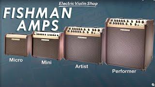 Fishman Loudbox Amps with Violin