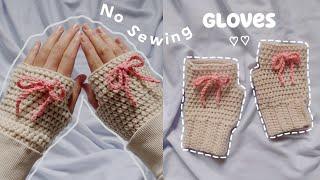  Crochet Fingerless Gloves Tutorial (Pinterest Inspired) 