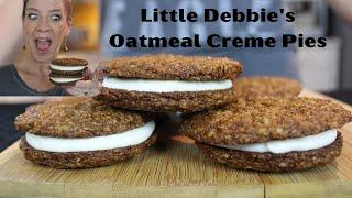 Little Debbie's Oatmeal Creme Pies | Copycat Little Debbie's Oatmeal Creme Pies | How To Make