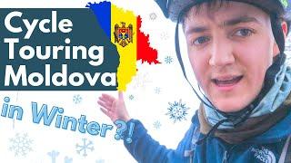 Idiot Cycles into Moldova in Winter | Solo Cycle Touring from Ukraine to Northern Moldova