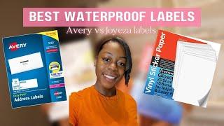 Best Waterproof Labels For Body Butter Products | AVERY labels | Joyeza Labels | REVIEW | Jada Renee