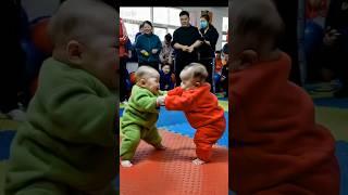 Wwe fighting kids #cute #cutebabies #shorts