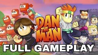 Dan The Man Full Gameplay Walkthrough | Main Story + All DLCs | All Bosses