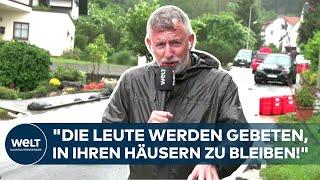 UNWETTER IN DEUTSCHLAND: Starkregen jetzt auch im Saarland!  "Gefahrenlage ausgerufen!"