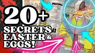 20+ SECRETS AND EASTER EGGS YOU MISSED IN BENEATH THE TREES WHERE NOBODY SEES! #idw #idwcomics