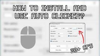 How To Install And Use Auto Clicker (OP Auto Clicker)