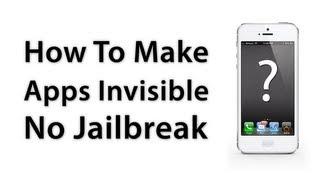 How To Make Apps Invisible - No Jailbreak Required!
