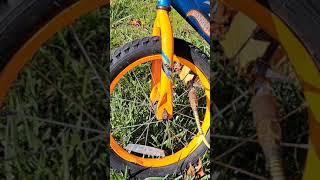 bike tire exploding at 110 psi!