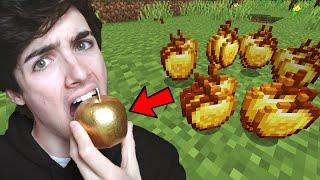 Minecraft But I Eat The Food in Real Life...