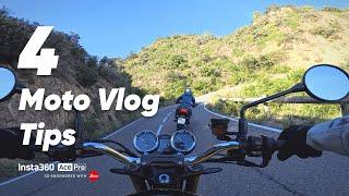 Insta360 Ace Pro - Moto Vlogging Tips and Ticks