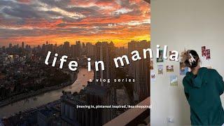 life in manila, moved out to my own condo, ikea shopping, life update  ⁺ ₊ weekly vlog