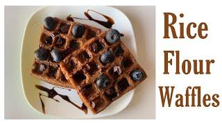 Rice Flour Waffles | Vegan Waffles | TheDelicious_Vibes