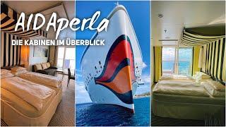 AIDAperla - Die Kabinen an Bord im Überblick
