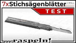 7 Stichsägenblätter Reciprosäge/Stichsäge, Gipsfaser Holz bearbeiten | Eigenbau Mr.Ditschy