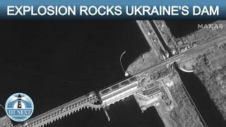 EXPLOSION ROCKS UKRAINE'S DAM | DT NEXT