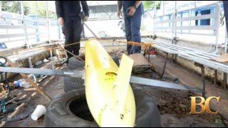 Chinese underwater spy drone found by fishermen