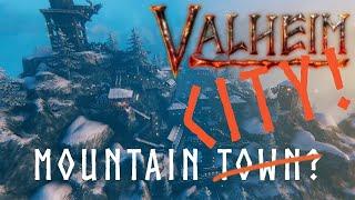 "Iron Town" - Valheim City Build (Full Tour)