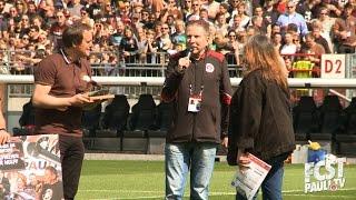 Die Verabschiedung von Stadionsprecher Rainer Wulff I fcstpauli.tv