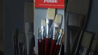 Кисти для масляной живописи / обзор кистей Pinax / художник Симоненко Любовь
