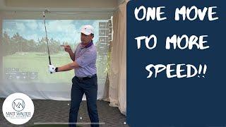 ONE MOVE TO INCREASE YOUR SWING SPEED!!!