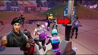 Flexing Rare Emotes With The Rarest Item Shop Skin in Party Royale (Special Forces)