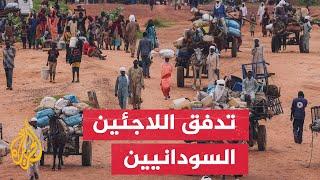 مراسل الجزيرة يرصد أوضاع السودانيين من أدري على الحدود التشادية السودانية