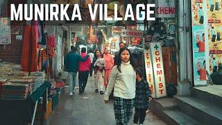 Munirka Village Walk | South Delhi's Insights & Community | India | 4K Tour