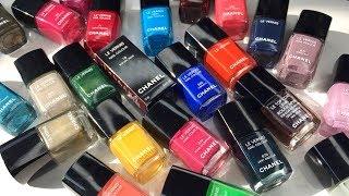 CHANEL NAIL POLISH COLLECTION | My Top Favourites + Limited Edition + Discontinued