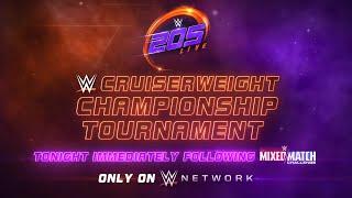 WWE 205 Live Cruiserweight Championship Tournament - Tonight on WWE Network