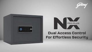 Godrej NX Pro Plus | Operations and Installation