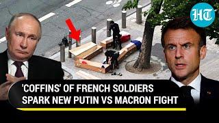 Russia Denies Role In 'French Soldiers Killed In Ukraine' Coffins Placed At Eiffel Tower | Details
