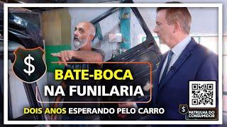 BATE-BOCA NA FUNILARIA - DOIS ANOS ESPERANDO PELO CARRO.