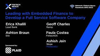 Leading with Embedded Finance to Develop a Full Service Software Company