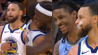 Steph Curry scores 15pts in 4th and forces 5sec violation to win vs Grizzlies for 7th seed