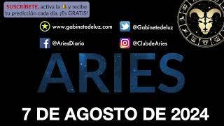 Horóscopo Diario - Aries - 7 de Agosto de 2024.